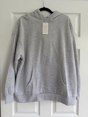 Gray hoodie medium nwt